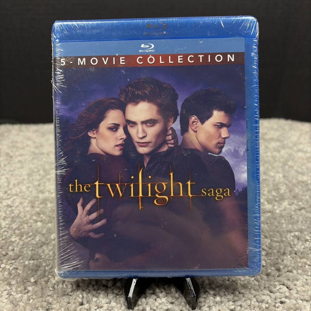 The Twilight Saga: 5-Movie Collection (Blu-ray) NEW SEALED